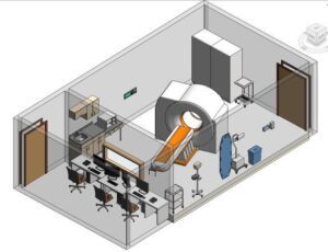CT Scan Room bim1modeler