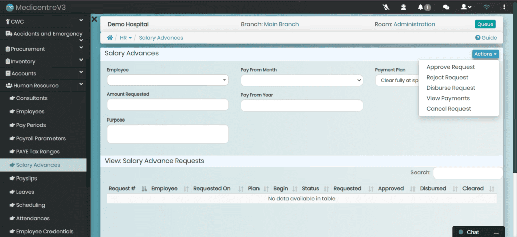 Salary Advance