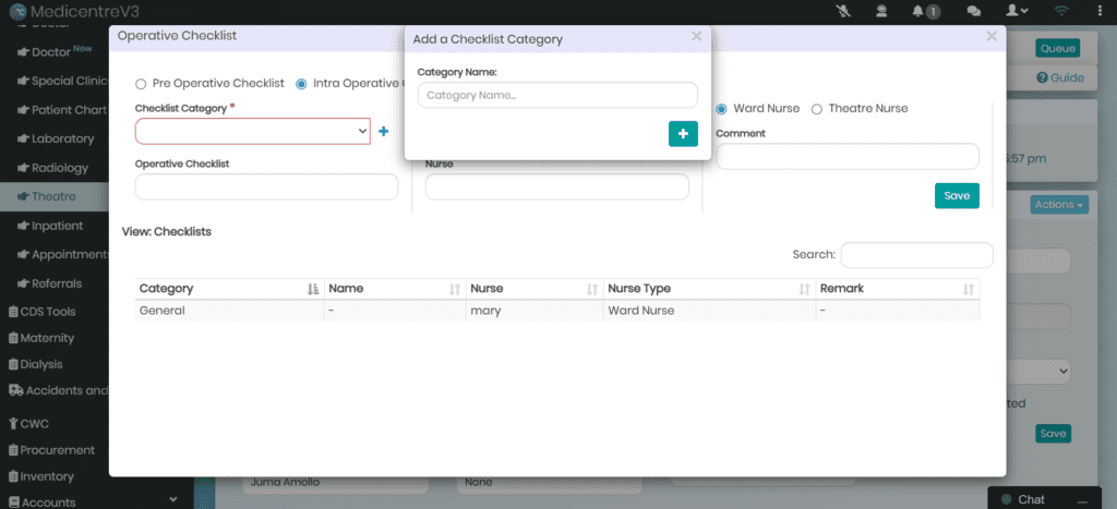Customized Checklist Documentation